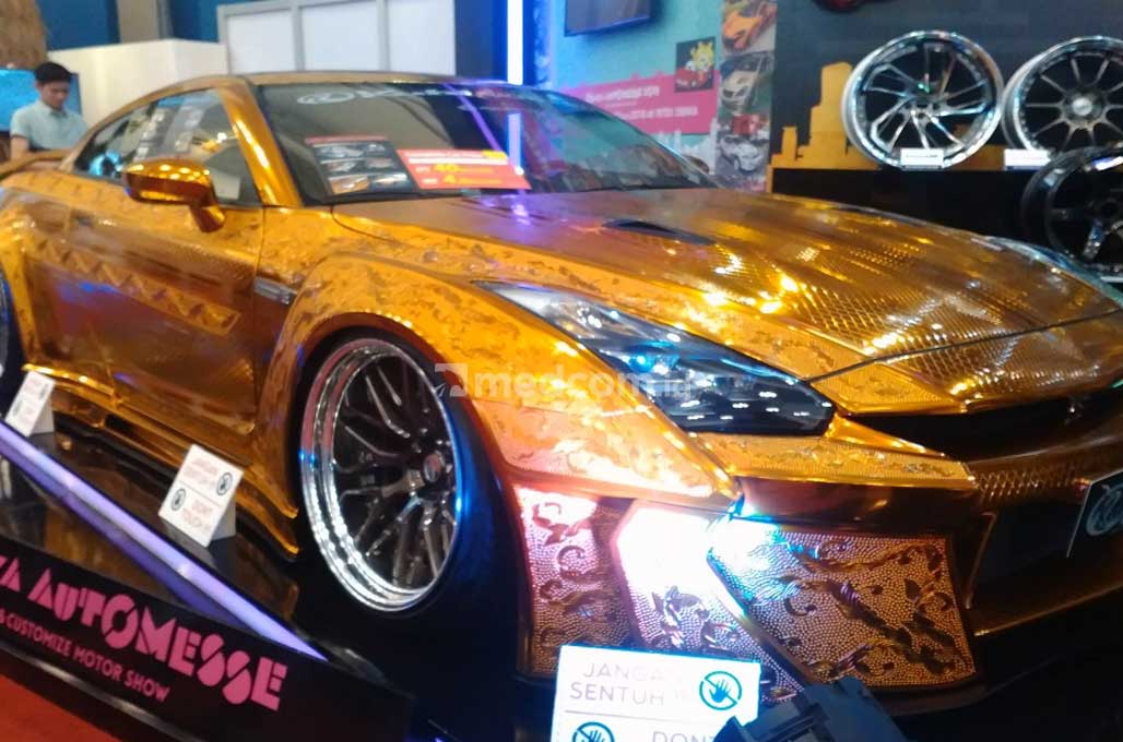 Nissan GT-R R35 Aplikasi Teknik Pahatan Rohan Ize Art