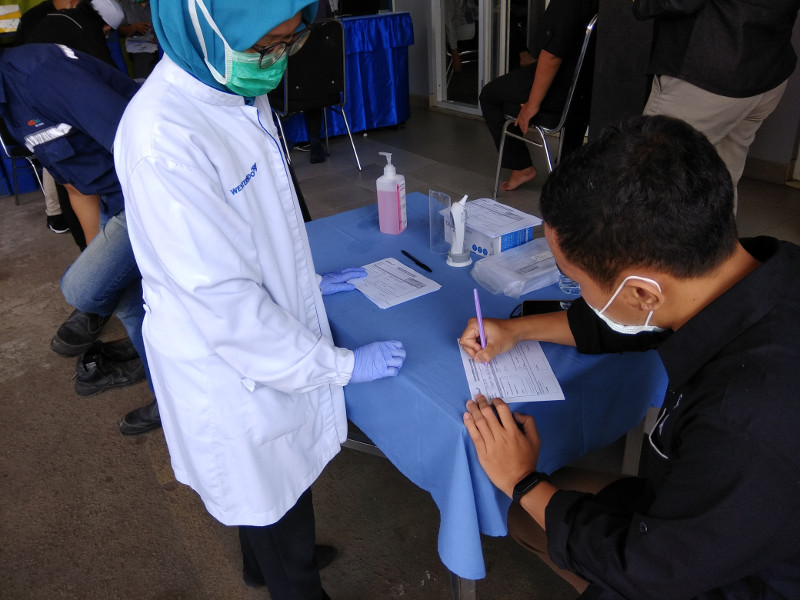 Pangansari Utama Cek Berkala Kesehatan Karyawan
