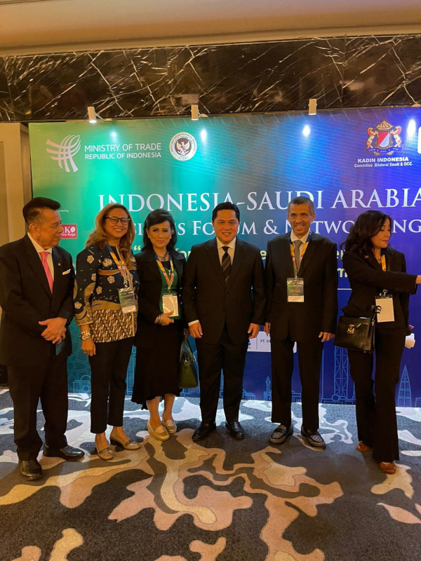 Pengusaha Papan Atas Indonesia-Arab Saudi Perkuat Relasi Bisnis
