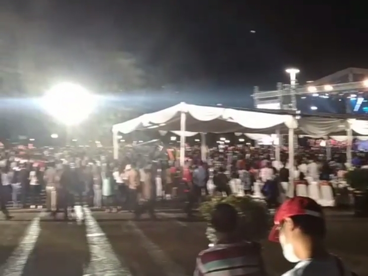 GBI Glow Rayakan Paskah di Monas