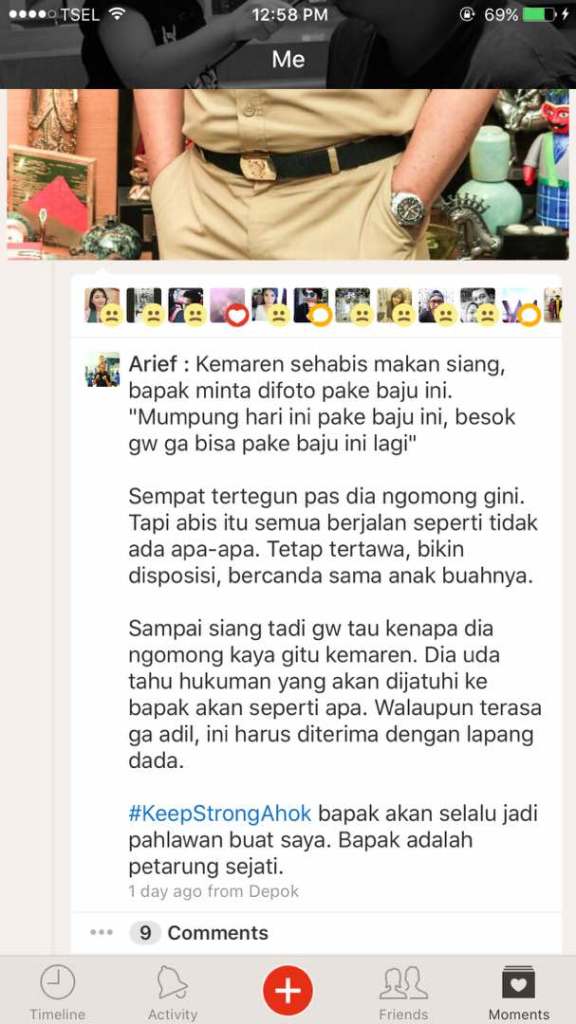 Kisah Seragam PNS Ahok Viral