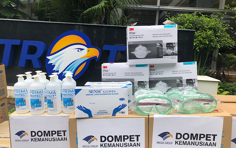 Distribusi Bantuan Media Group Dipastikan Adil