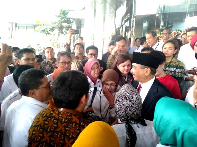 Arief Yahya Pamit, Suasana Haru Selimuti Gedung Sapta Pesona