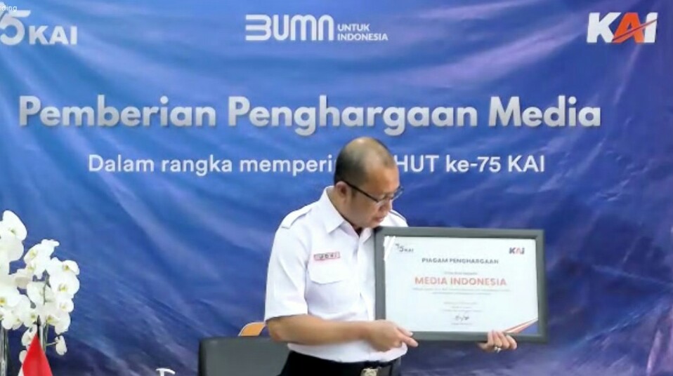 Metro Tv Dan Media Indonesia Raih Penghargaan Dari Pt Kai