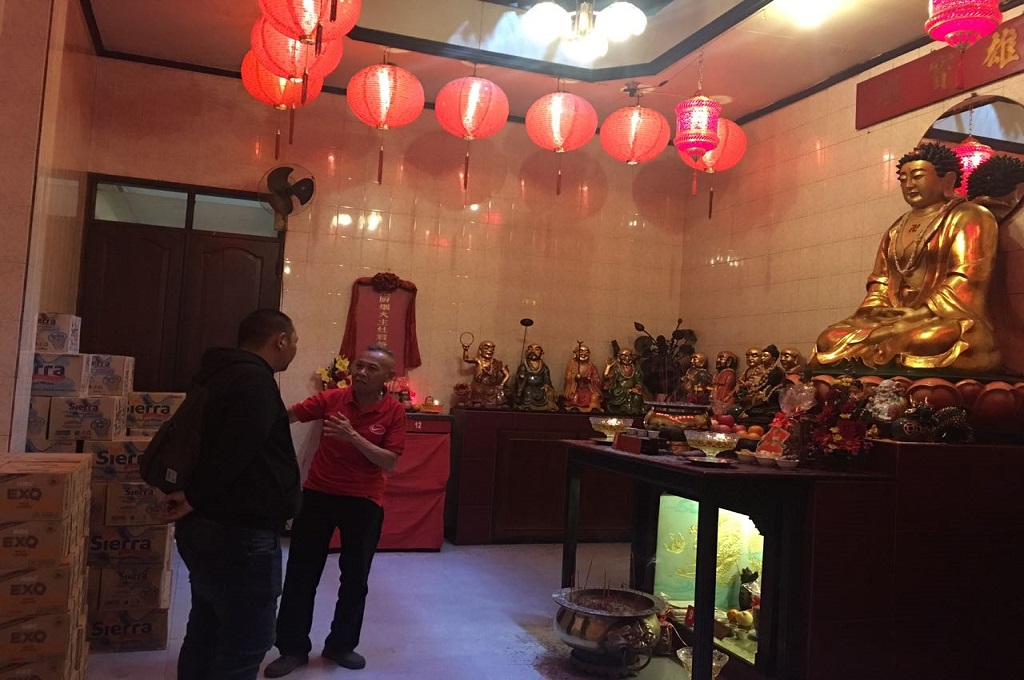 Semarak Imlek di Stasiun Bogor