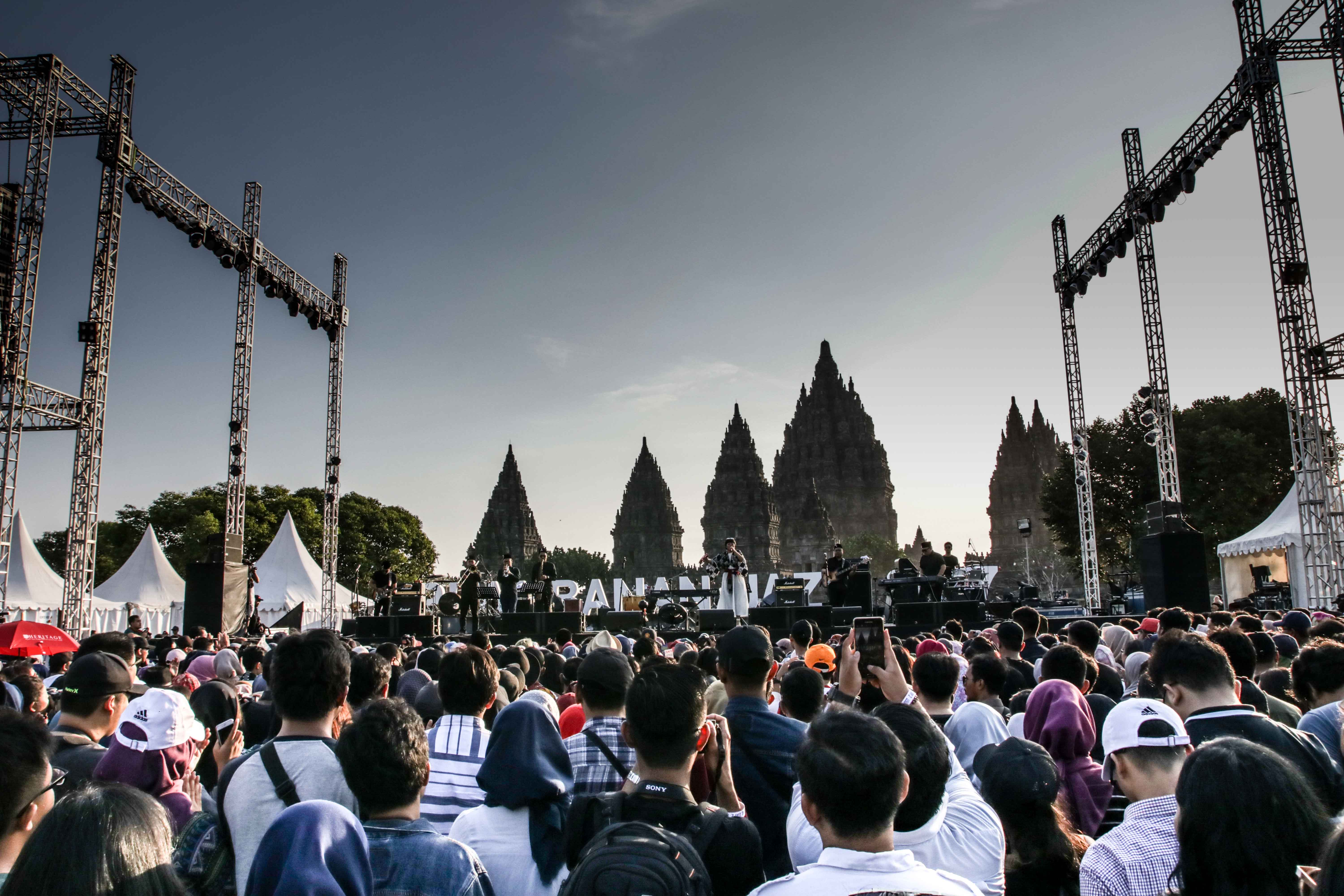 Foto Ragam Momen di Prambanan Jazz 2017