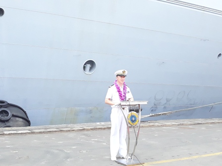 2 Kapal Perang Perancis Bersandar di Tanjung Priok