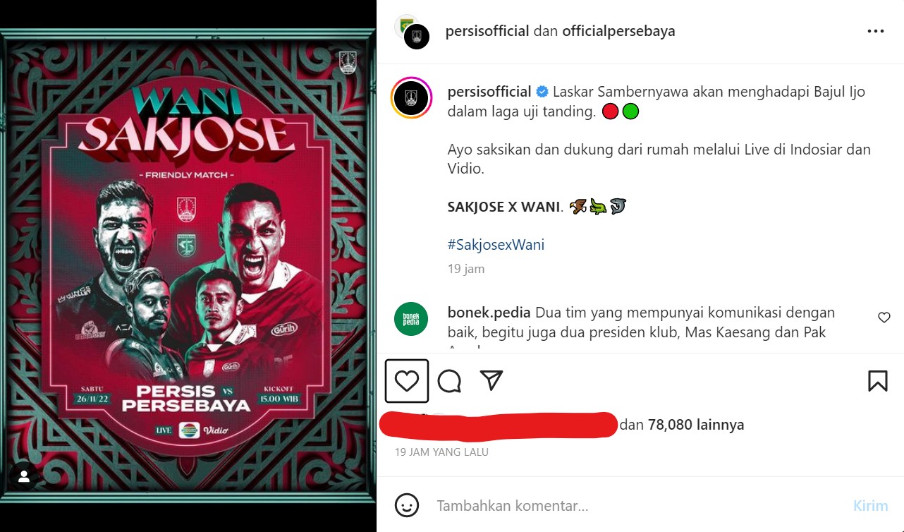 Sedang Berlangsung, Ini <i>Link Live Streaming</i> Persis Solo Vs Persebaya