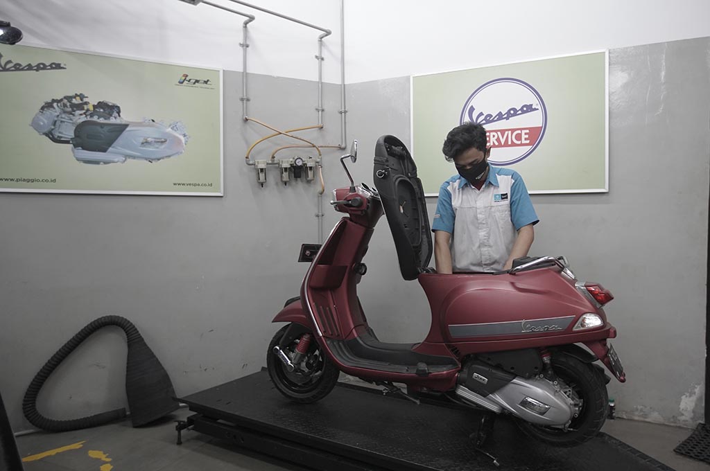 Mulai Beroperasi, Dealer Motor Terapkan Protokol Kesehatan