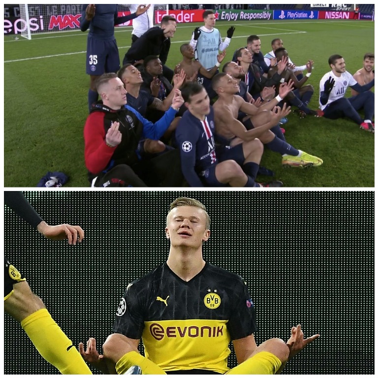 Para Pemain Psg Kompak Mengejek Erling Haaland