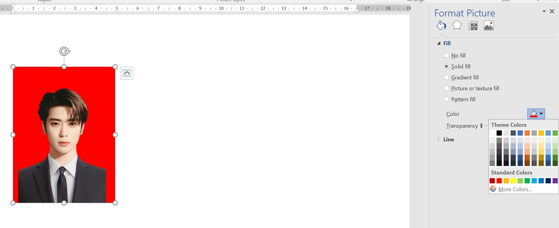 Mudah, Ini Cara Ganti Background Pas Foto di Word, Langsung Praktekin!