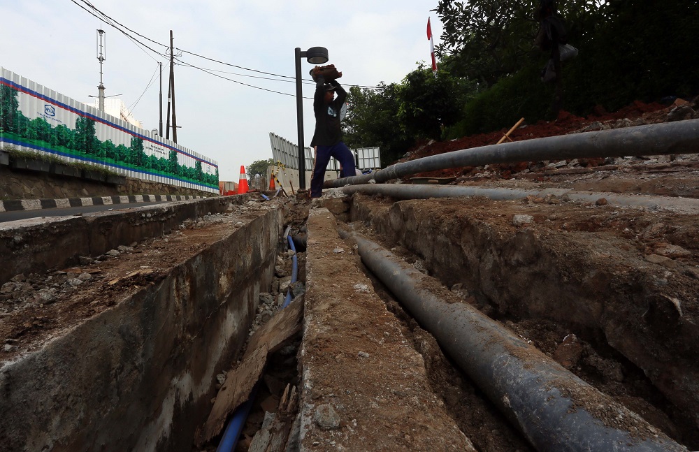 Pekerja Proyek PAM Tewas Tersetrum