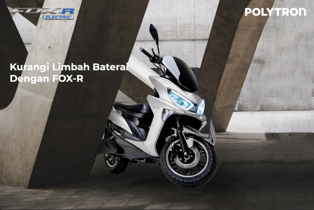 Dukung Udara Bersih, Polytron Perkenalkan Fox-R, Motor Listrik Bersubsidi