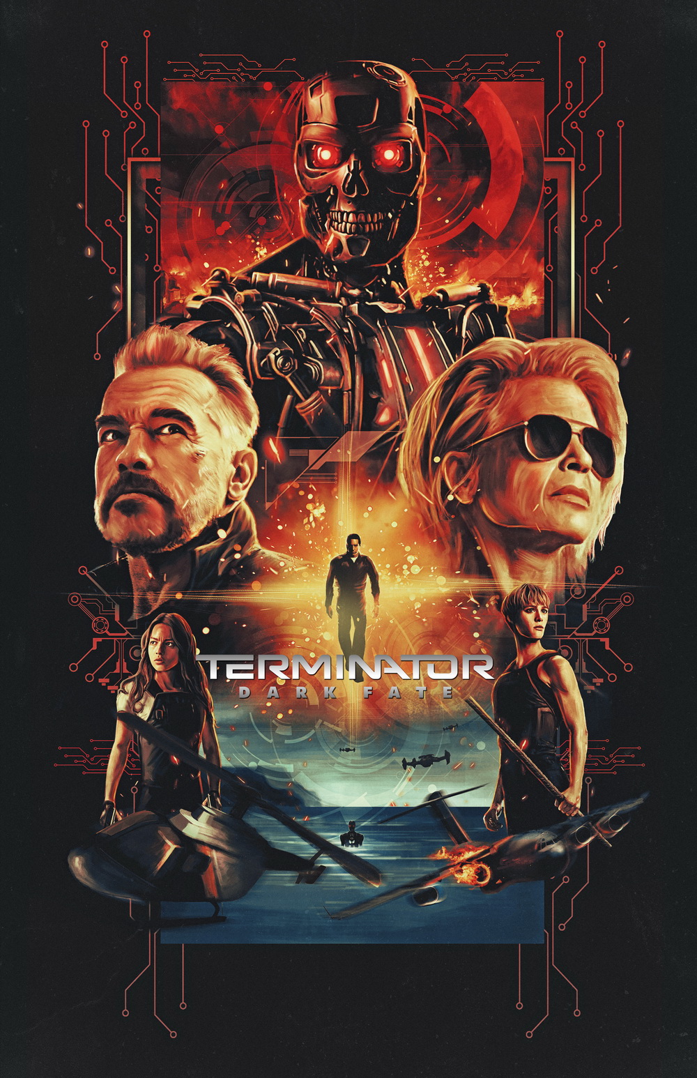 Ilustrator asal Jawa Barat Juarai Kompetisi Poster Terminator: Dark Fate
