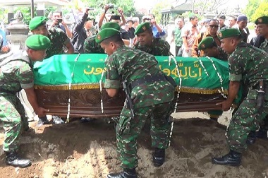 Bupati Sleman Antar Putra Sulung Jenderal Sudirman ke Pemakaman