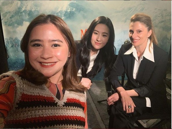 Prilly Latuconsina Hadiri World Premiere Film Mulan