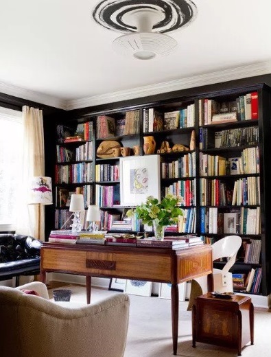 Ide Desain Perpustakaan Rumah yang Keren