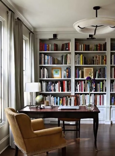 Ide Desain Perpustakaan Rumah yang Keren