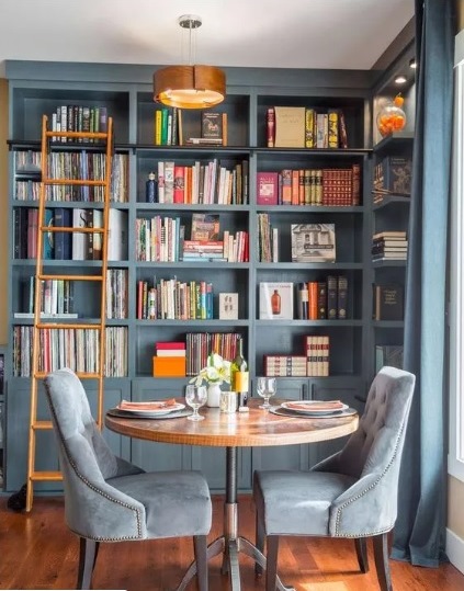 Ide Desain Perpustakaan Rumah yang Keren