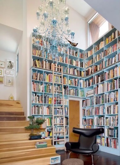 Ide Desain Perpustakaan Rumah yang Keren