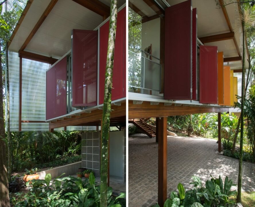 Rumah Prefab Bertema Pantai yang Sedap Dipandang Mata