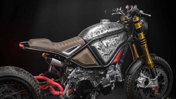 Tampil Nyentrik, Ducati 1299 Panigale Ini Anut Aliran Klasik