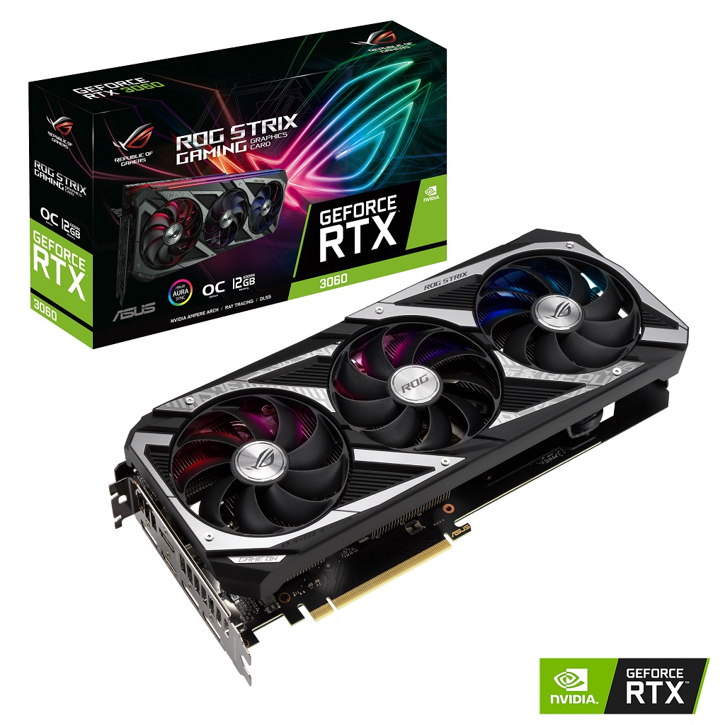 Asus Rilis Jajaran Grafis Terbaru NVIDIA GeForce RTX 3060 Series