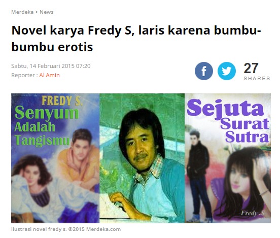 [Cek Fakta] Benarkah Ferdy Sambo Penulis Novel Kisah Percintaan? Ini Faktanya