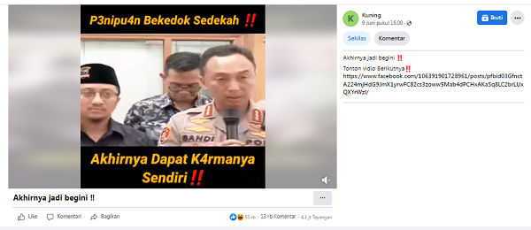 [Cek Fakta] Benarkah Ini Video Ustaz Yusuf Mansur Dapat Karma Penipuan Berkedok Sedekah? Simak Faktanya