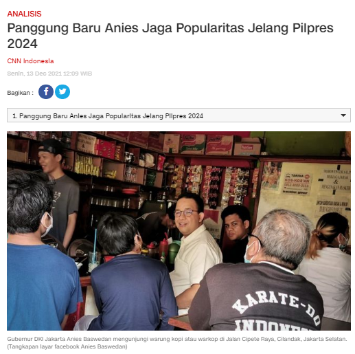 [Cek Fakta] Benarkah Ini Curhat Anies soal Masa Jabatannya yang Usai 2022? Ini Faktanya