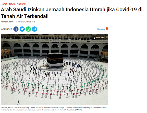 [Cek Fakta] Benarkah Dana Haji Dikorupsi Pejabat Indonesia? Ini Faktanya