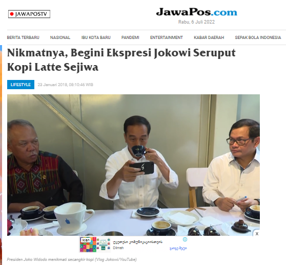 [Cek Fakta] Foto Presiden Jokowi Alami Gangguan Narsisme? Ini Faktanya