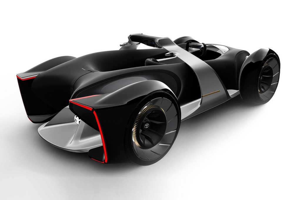 Toyota e-Racer Concept Mobil Sport Masa Depan