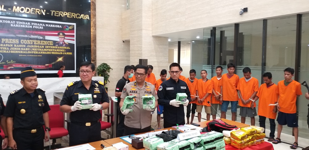 Penyelundupan Sabu dari Malaysia Terbongkar