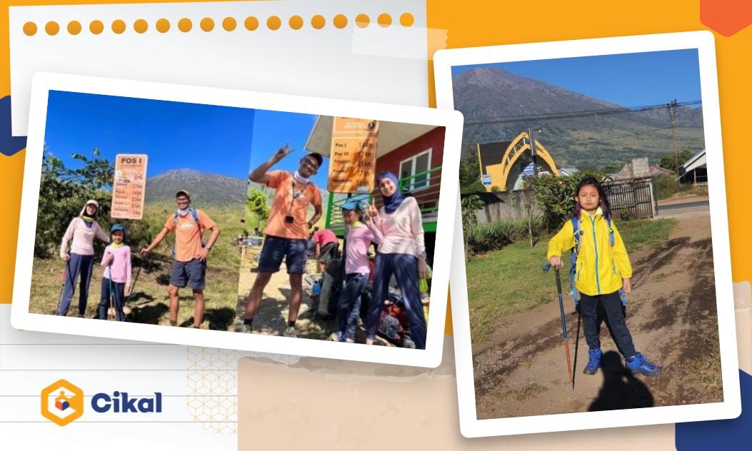 Kisah Hanun, Siswi Kelas 5 SD yang Taklukkan Puncak Rinjani