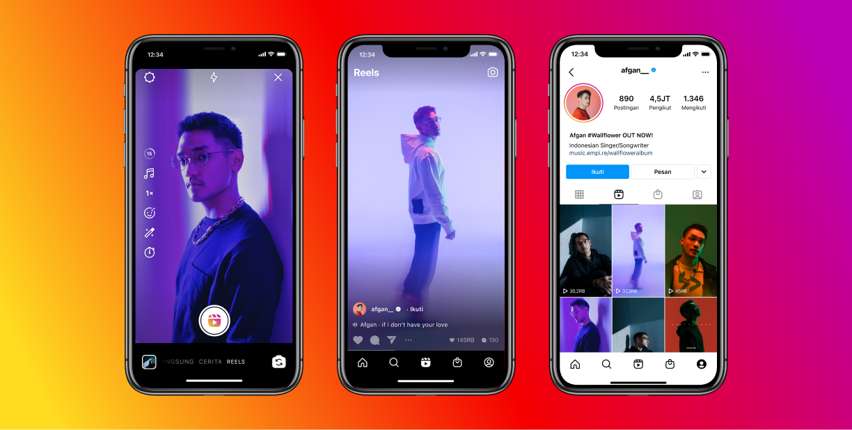 Instagram Bawa Fitur Baru ke Indonesia, Reels dan Instagram Music