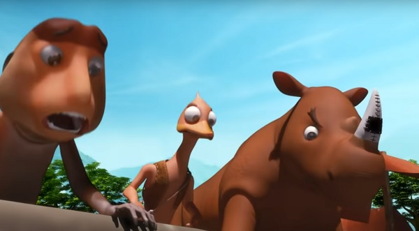 Rhiki Rhino akan tayang di sejumlah negara seperti Amerika