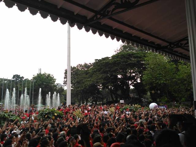 Lagu Indonesia Raya Menggema di Balai Kota