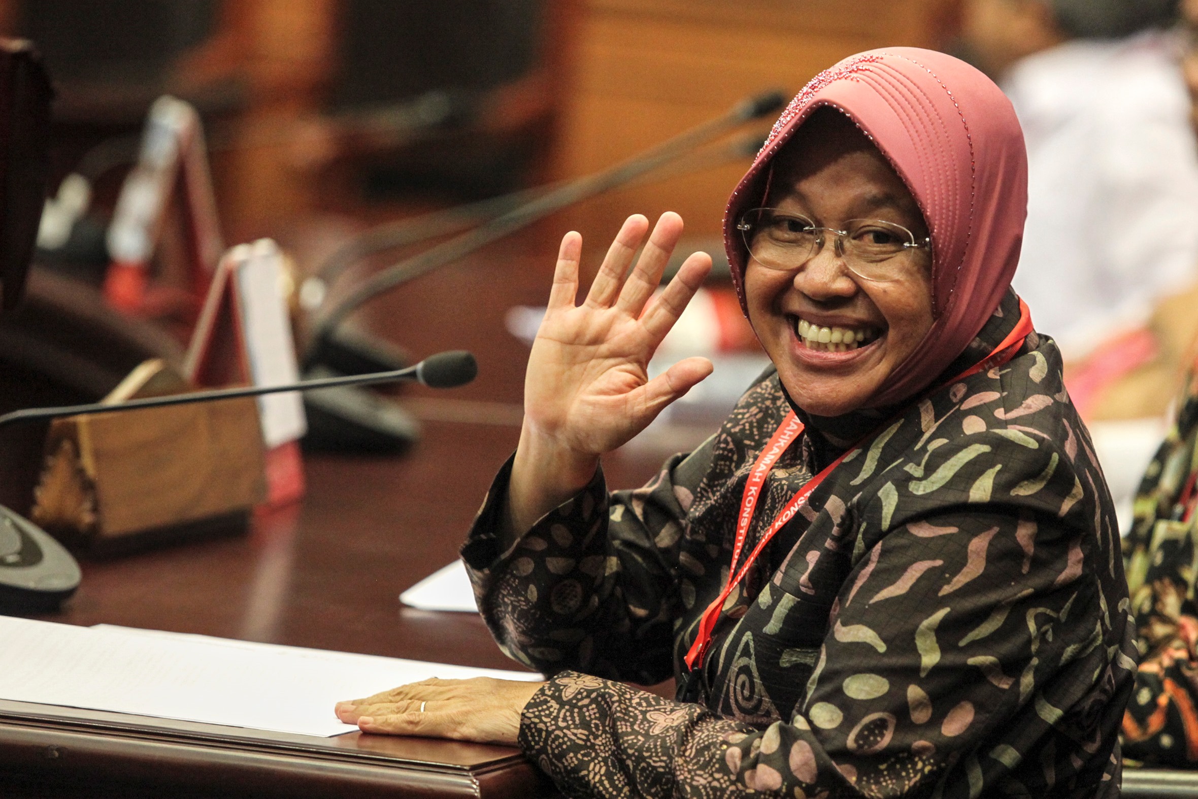 Megawati dan Risma <i>Teleconference</i> jelang Deklarasi Kandidat Pilgub Jatim