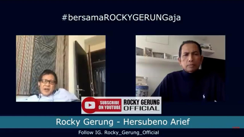 Partitur Kritik Baru Rocky Gerung