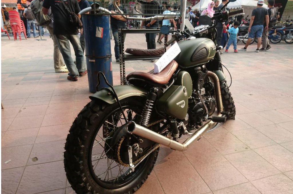 Royal Enfield Classic 500 Bobber, Selera Anak Presiden