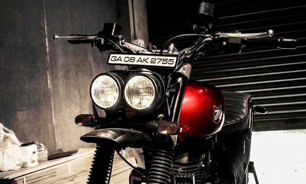 Himalayan Merah 'Berdarah' Scrambler