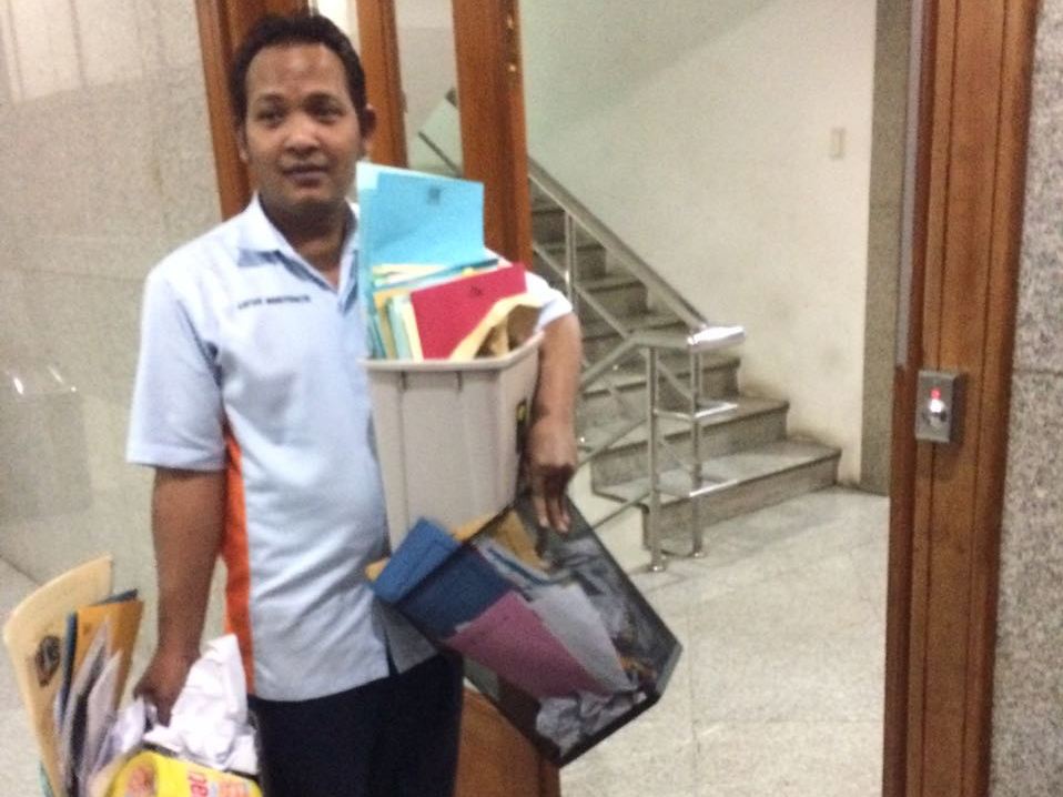 Ruang Kerja Gubernur DKI Mulai Dibersihkan