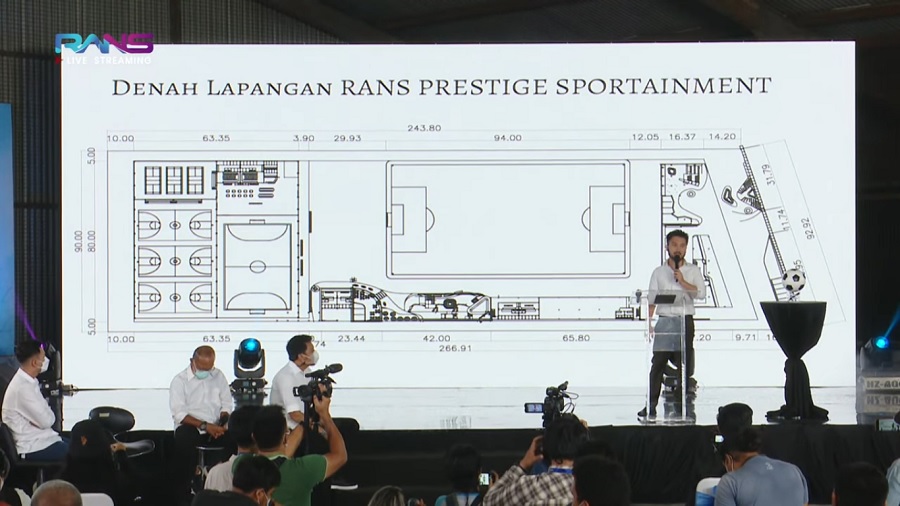 Mega Proyek Raffi Ahmad di RANS Cilegon FC, Investasi Rp 300 M, Hingga Bangun Pusat Latihan di Kawasan Elite