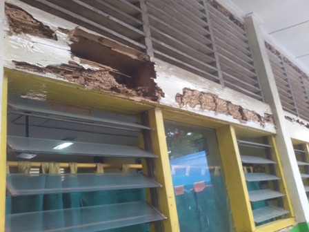 Kondisi SDN Ulujami 06 Pagi Rawan Roboh