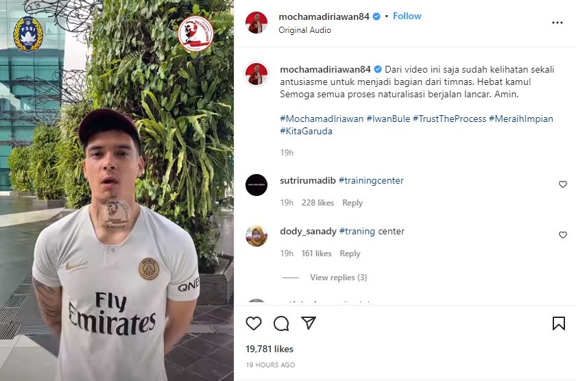 Selangkah Lagi Jadi WNI, Ini Kata Shayne Pattynama