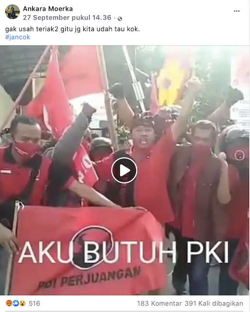 [Cek Fakta] Beredar Video Sejumlah Kader PDIP Berteriak 