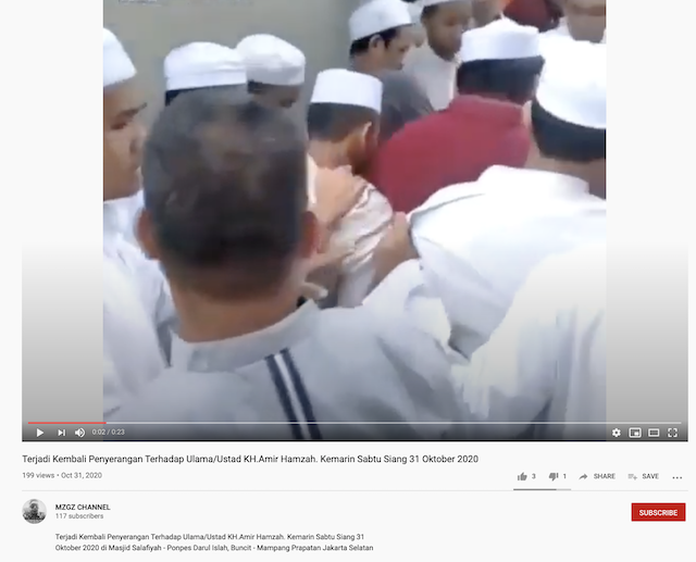 [Cek Fakta] Beredar Video Penyerangan Ulama di Pancoran, Jakarta Selatan? Ini Faktanya