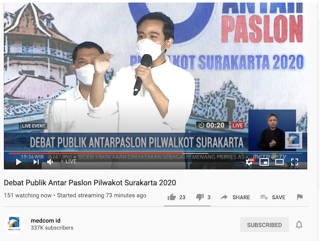 [Cek Fakta] Gibran Sebut Angka Penyalahgunaan Narkoba di Solo Sebesar 1,66 Persen? Ini Faktanya