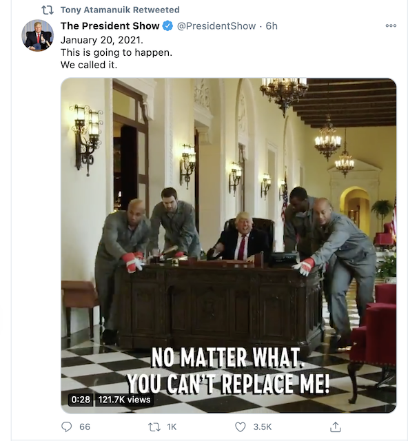 [Cek Fakta] Video Presiden Trump Diseret dan Diusir dari Gedung Putih? Ini Faktanya